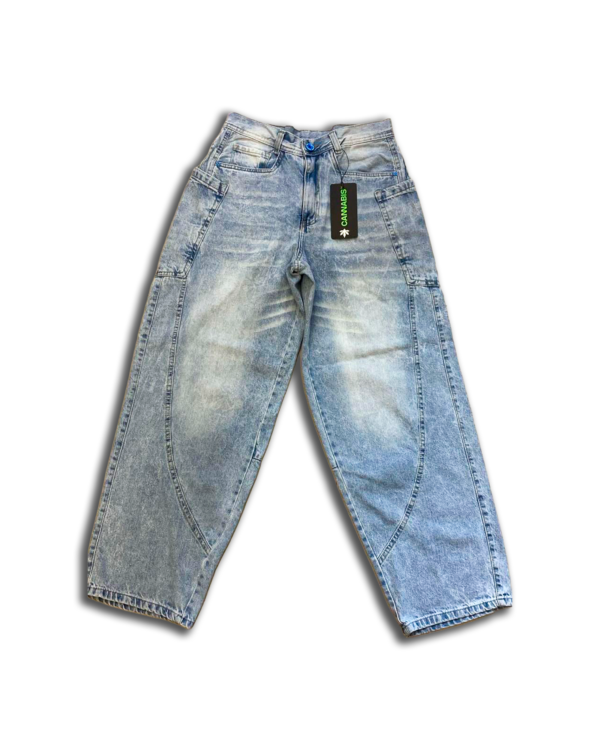 Pantalon baggy Light Blue